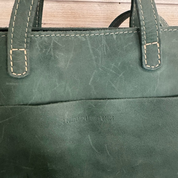 Portland Leather Goods Crossbody in “Surf” - Picture 6 of 6